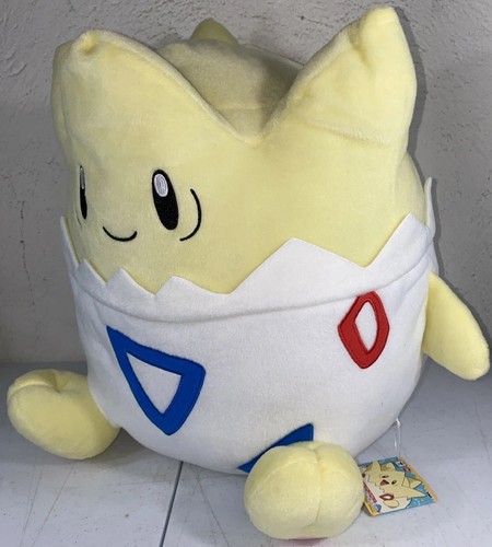 Neu mit Etikett 2018 Pokémon Sonne & Mond 14 Zoll Togepi großes Plüschtier Banpresto Japan exklusiv NEU - Bild 2 von 20