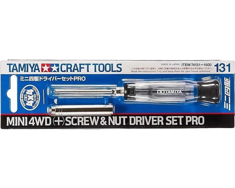 Tamiya Mini4WD + Screw & Nut Driver Set Pro 74131 Modeling - Image 4 of 4