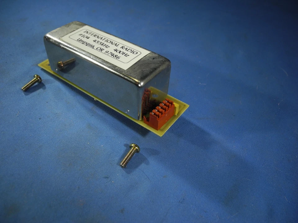 FILTRO INRAD #104 400Hz CW/RTTY KENWOOD YG-455C-1 TS-850S TS-450S TS-930S TS-940 Foto 3 de 4