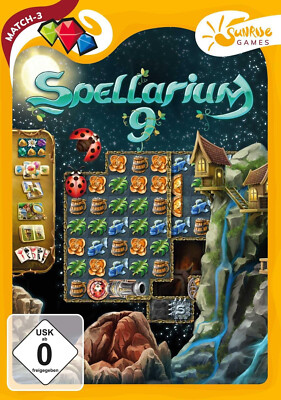 Spellarium 9 Sunrise Games PC Spiel Match 3 Neu & OVP