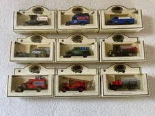 New! 9 Chevron Standard Oil Lledo Die-Cast Commemorative Models, Made In England