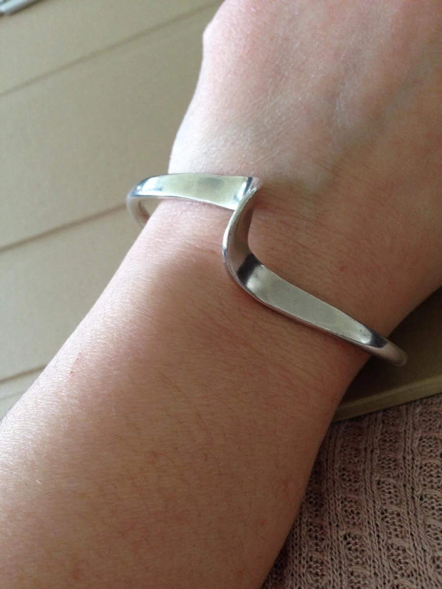 Sterling silver wave bracelet store