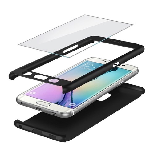 Etui Coque Housse + Verre Trempe Protection Intégrale 360° pour Samsung - Photo 2/16