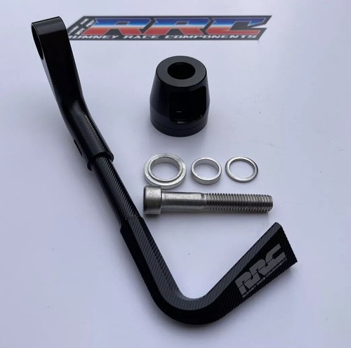 Brake Lever Guard,Drop Down Style-Fits M8 OEM Threaded Bars Kawasaki ZX6R 95-97 - Picture 11 of 12