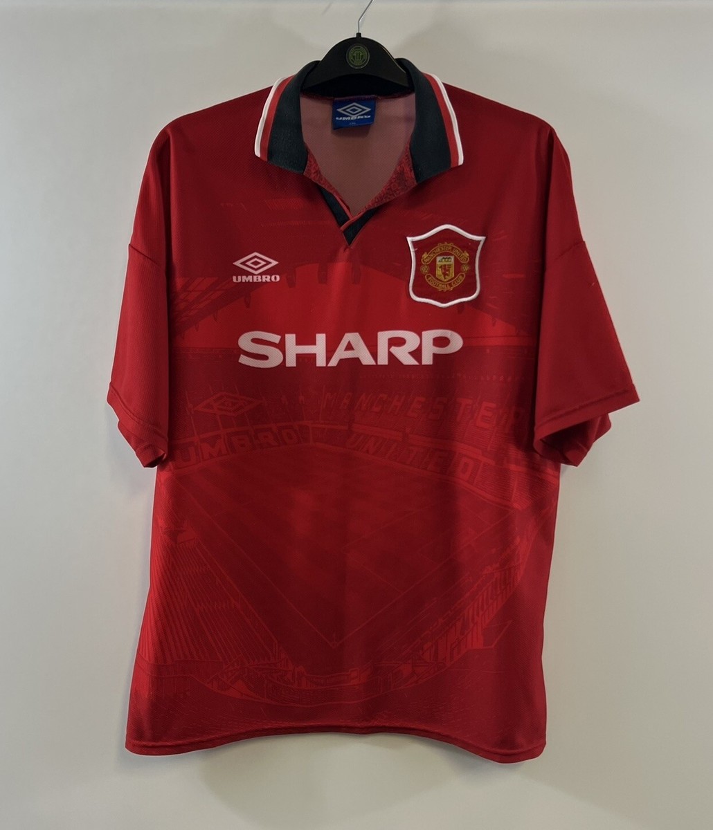 Manchester United Home Football Shirt 1994/96 Adults XXL Umbro