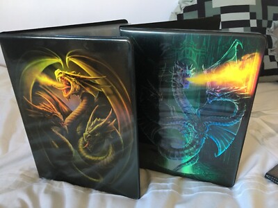 2008 Vintage 2 Max Protection 9-Pocket Trading Card Binder Cyber Dragon Ghidorah