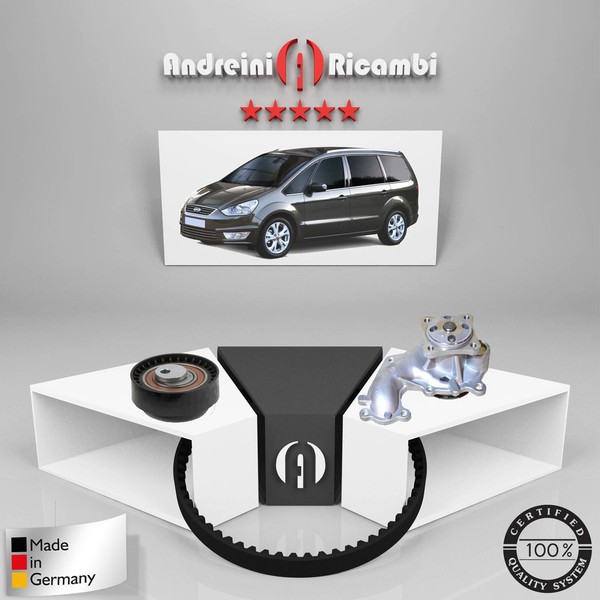 Zahnriemensatz + Wasserpumpe FüR Ford Galaxy II 1.8 Tdci 74KW 100PS 2008-image