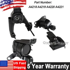 4x Engine Motor Mount & Trans Mount Set For Toyota Corolla Matrix 2003-2008 1.8L