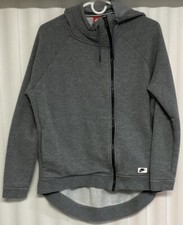 Nike Full Zip Hoodie Women  s Medium Gray.  8865B