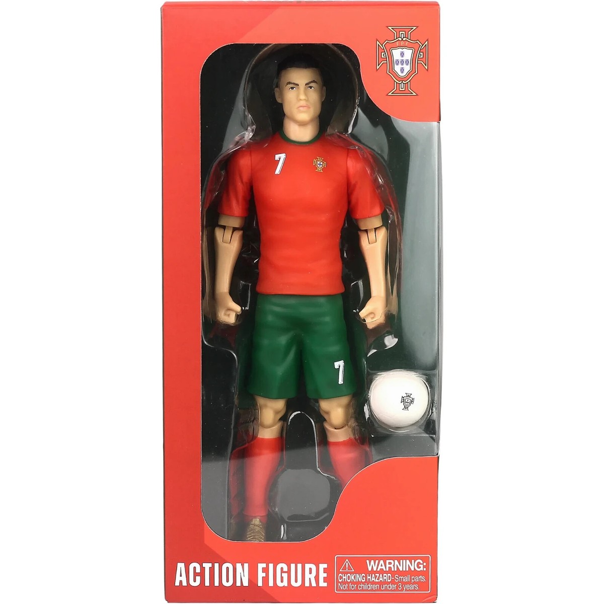 Official Cristiano Ronaldo Portugal #7 Action Figure - Banbo Toys