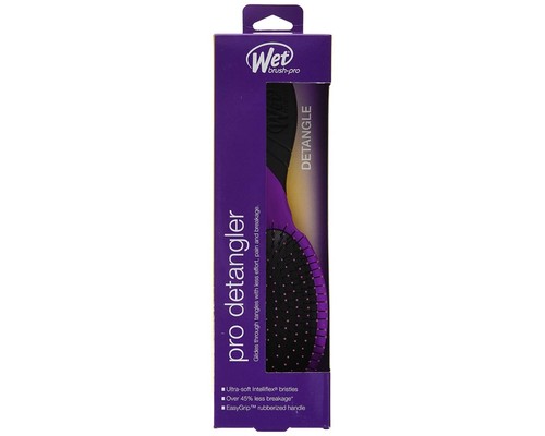 Wet Brush Pro Detangler - PURPLE Ultra-soft IntelliFlex bristles - Picture 2 of 2