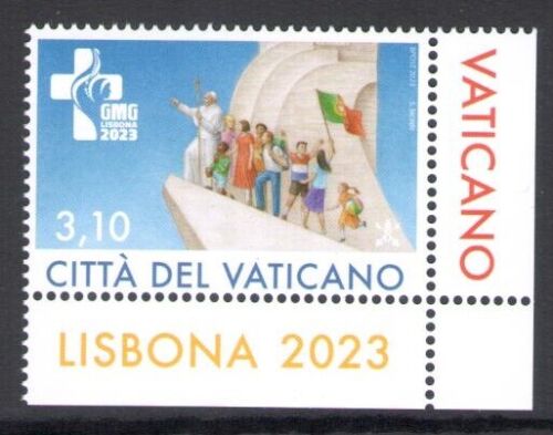 2023 Vaticano - Giornata Mondiale della Gioventù - Francobollo Ritirato MNH** - Zdjęcie 1 z 3
