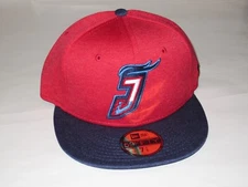 Jacksonville Jumbo Shrimp Shadow Tech Red New Era 59Fifty 7 1/8 NEW! MiLB