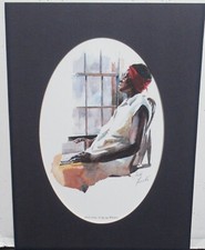 VIRGINIA F BOLTON LORD,COME SIT BY MY WINDOW SIGNED LITHOGRAPH