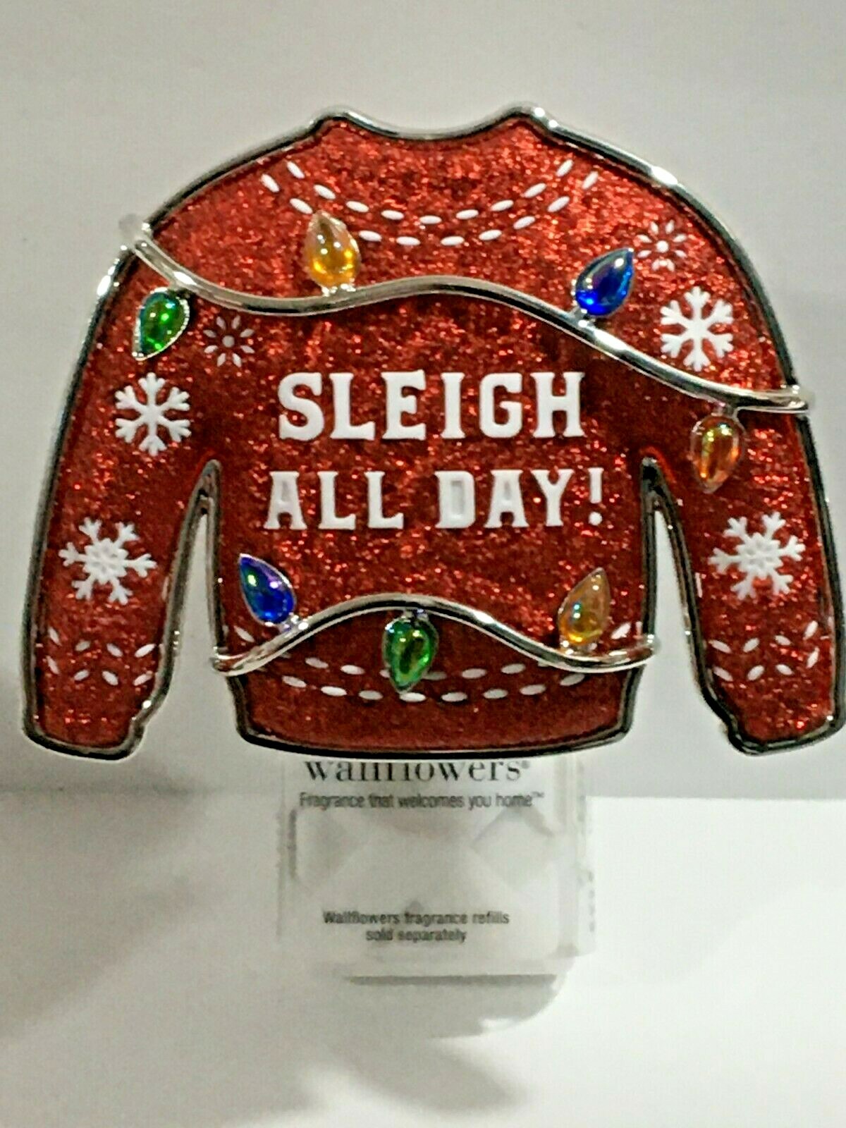 Bath & Body Works Ugly Christmas Sweater Wallflowers Plug-In Diffuser-image