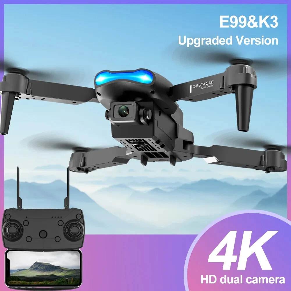Drone 4K C mara Modo Alta Retenci n Plegable RC WIFI Fotograf a A rea Quadcopter