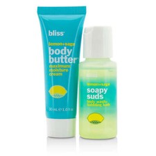 BLISS CITRUS STARS DUO TRAVEL SET Body Butter and Soapy Suds