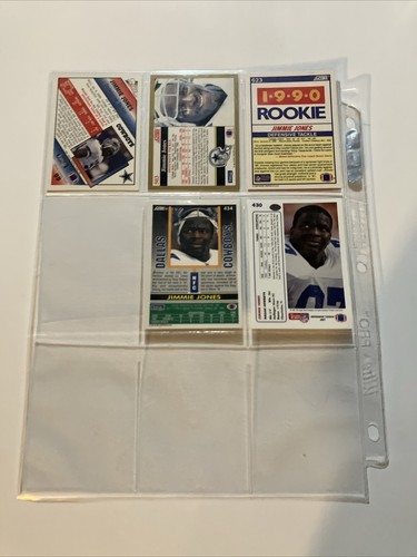 Jimmie Jones Football Card Lot - Picture 2 of 2