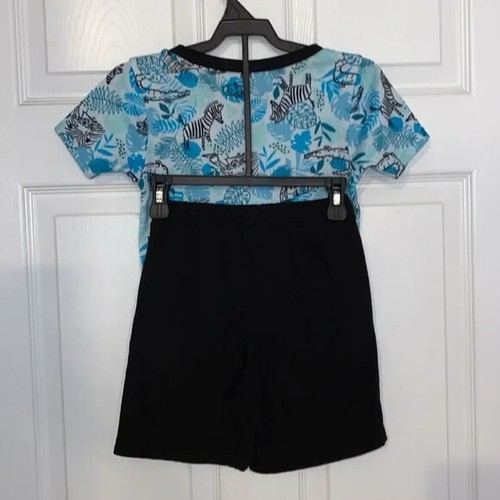 PJ Essentials Boys Pajama Shorts Set Size 7 - Picture 2 of 2