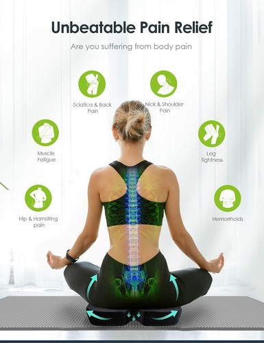 Chair Seat Cushion,Daintier Office Cushion Memory Foam Comfort Cushions for Car - Afbeelding 3 van 7