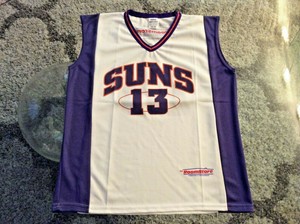 steve nash white jersey