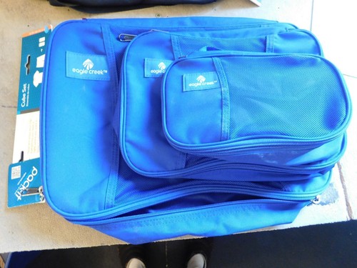 bags - Blue Travel Packing Organizers 