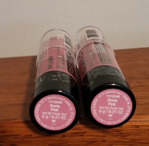 Lot (2) WET N WILD Dusty Pink Megaglo Blush Makeup Sticks O.21 Oz. New Sealed - Picture 3 of 4