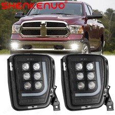 Bumper Led Fog Light With Drl For Dodge Ram 1500 Pickup 2013 2014 2015 2016 2017