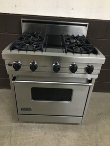 Viking Vgis300 4bdss 30 Pro Gas Range Oven 4 Burner Stainless Steel Image Is Loading Viking Vgis300 4bdss 30 034 Pro Gas Range