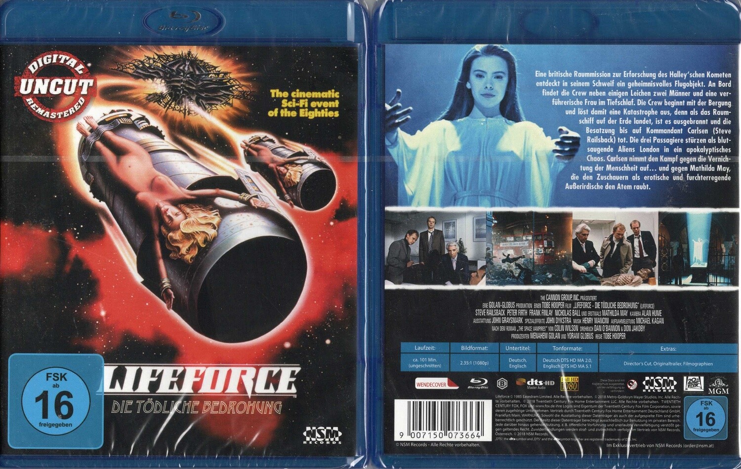 Lifeforce (Die tödliche Bedrohung) - Uncut (1984)[Blu-ray /Neu/OVP] - Bild 3