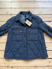 Belstaff "oval" Womens Quilted Jacket. Dark Ink. Size 14. Bnwt.