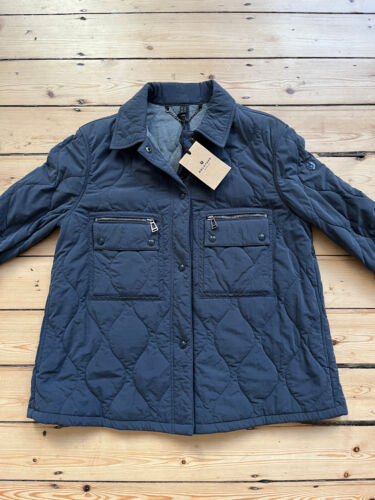 BELSTAFF "OVAL" WOMENS QUILTED JACKET. DARK INK. SIZE 14. BNWT. - Picture 1 of 4