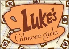 ATA-BOY GILMORE GIRLS LUKE'S LOGO 2.5 X 3.5 INCH MAGNET NEW