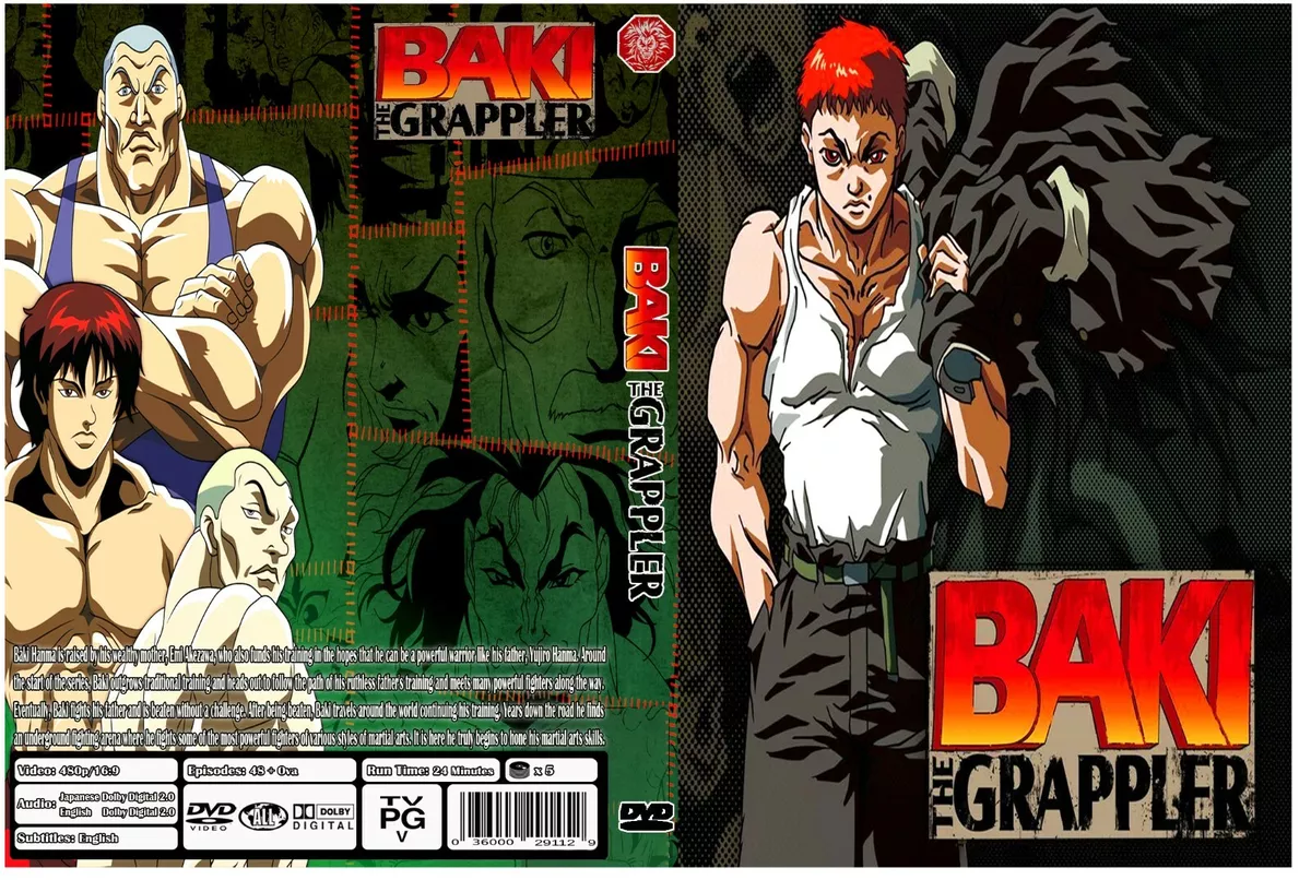 BAKI GRAPPLER 2° TEMPORADA TOURNAMENT LEGENDADO +OVA DUBLADO - Loja de  animesallstar