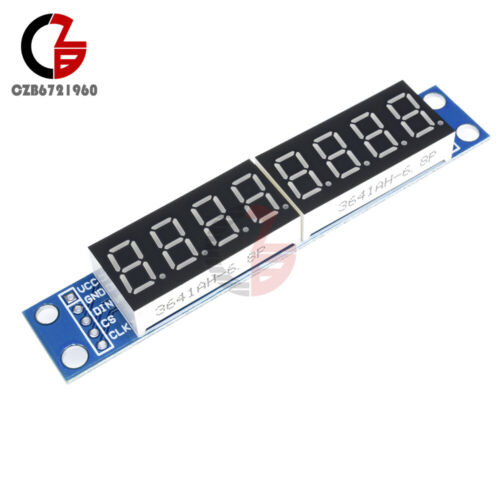MAX7219 8-Digit LED Display Red 7 Segment Digital Tube For Arduino Raspberry Pi - Picture 11 of 14