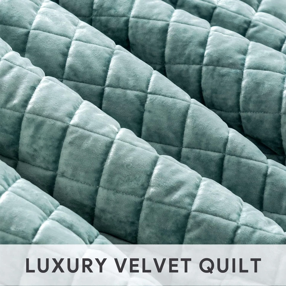 Juego de edredón de terciopelo de lujo tamaño king, juego de edredón de terciopelo ligero, gran tamaño B Foto 4 de 4