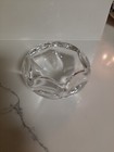 Vintage Signed Orrefors Glass Ashtray Bowl Stella Polaris By Vicke Lindstrand