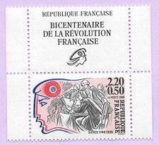 Au choix, Timbre Neuf, FRANCE, 1989, Révolution, etc, Réduction 20% dès 1 achat