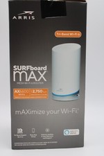 ARRIS Surfboard mAX W21 Tri-Band Mesh Ready Wi-Fi 6 Router, AX6600 Wi-Fi - White