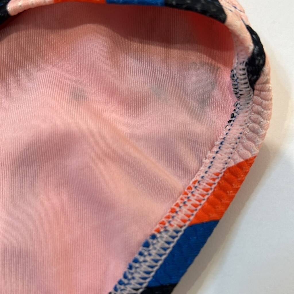 NWT Kate Spade High Waist Bikini Bottom Swim Cruise Striped Large thumbnail 5