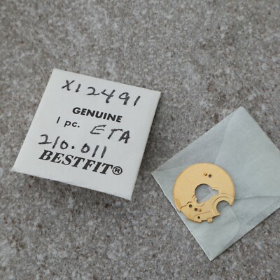 ESA 210.001 Date Dial Guard Watch Part New Old Stock Watchmakers Repairs (G5D4)