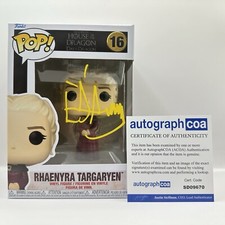 Emma D’Arcy AUTOGRAPH - Rhaenyra - House Of The Dragon- Signed Funko Pop ACOA