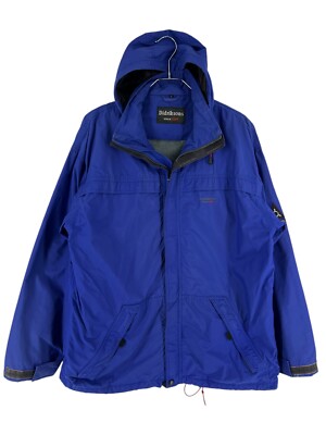 Vintage DIDRIKSONS Hooded Raincoat Jacket Coat Men Size L