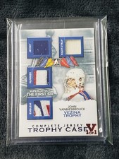 2013-14 ITG Superlative Trophy Case Complete Jersey #1/1 RARE John Vanbiesbrouck