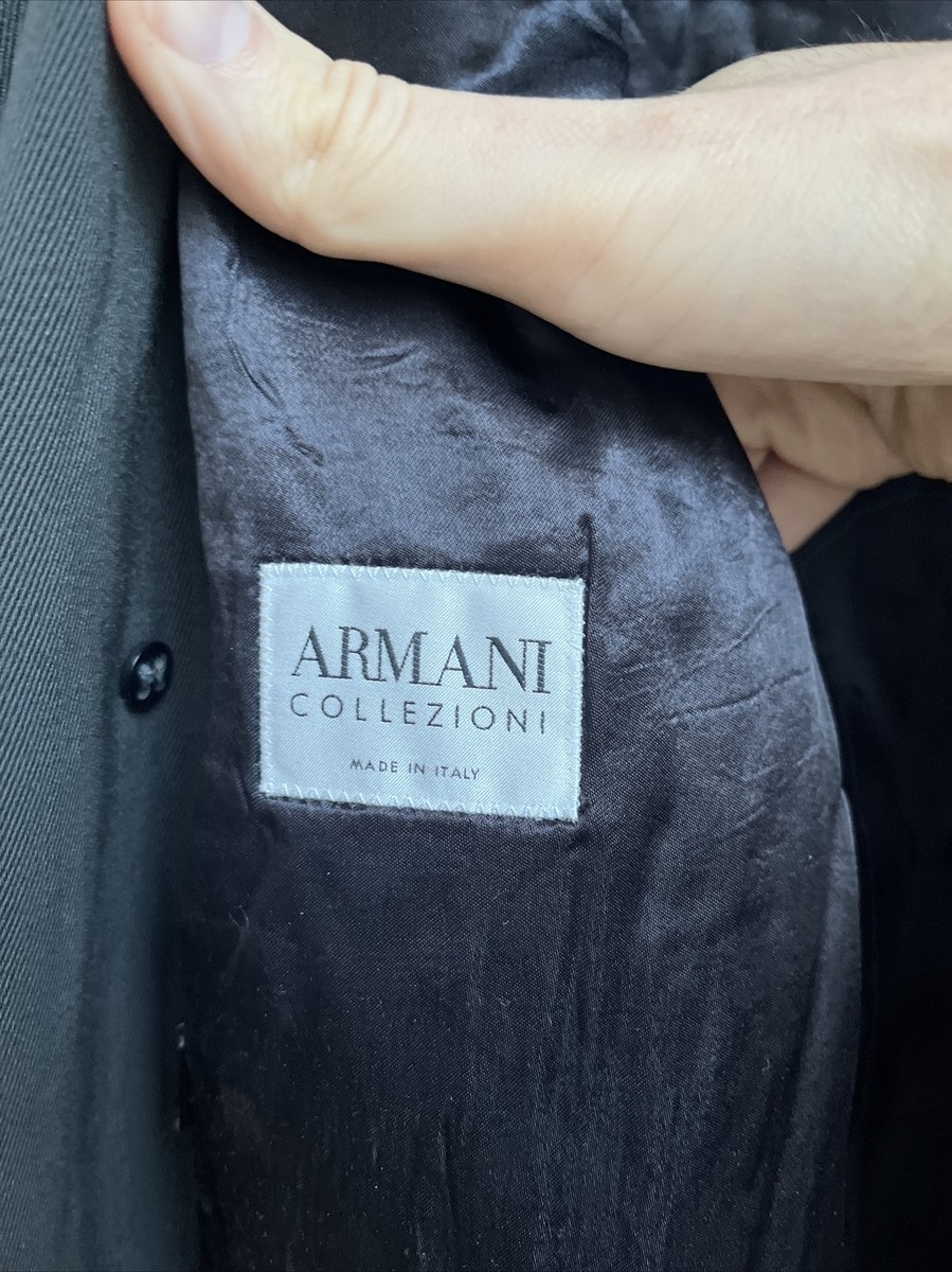 Vintage Giorgio Armani Collezioni Men Coat, Sz 44, Teal 100% Wool, Nehru Italy | eBay Vintage Giorgio Armani Collezioni Men Coat, Sz 44, Teal 100% Wool, Nehru Italy | eBay
