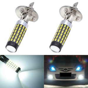 2x 6000k H1 80W High Power LED White DRL Driving Fog Light Headlight Bulb Lamp