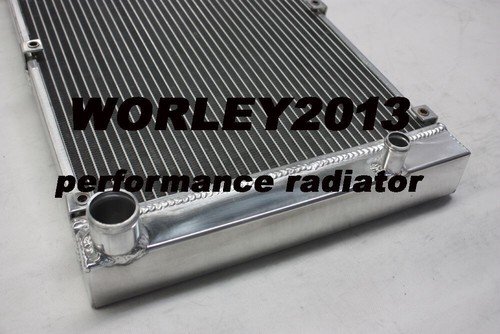 Aluminum radiator + fan for PORSCHE 944 2.5L 2.7L non turbo manual 1983-1991 - Bild 4 von 16