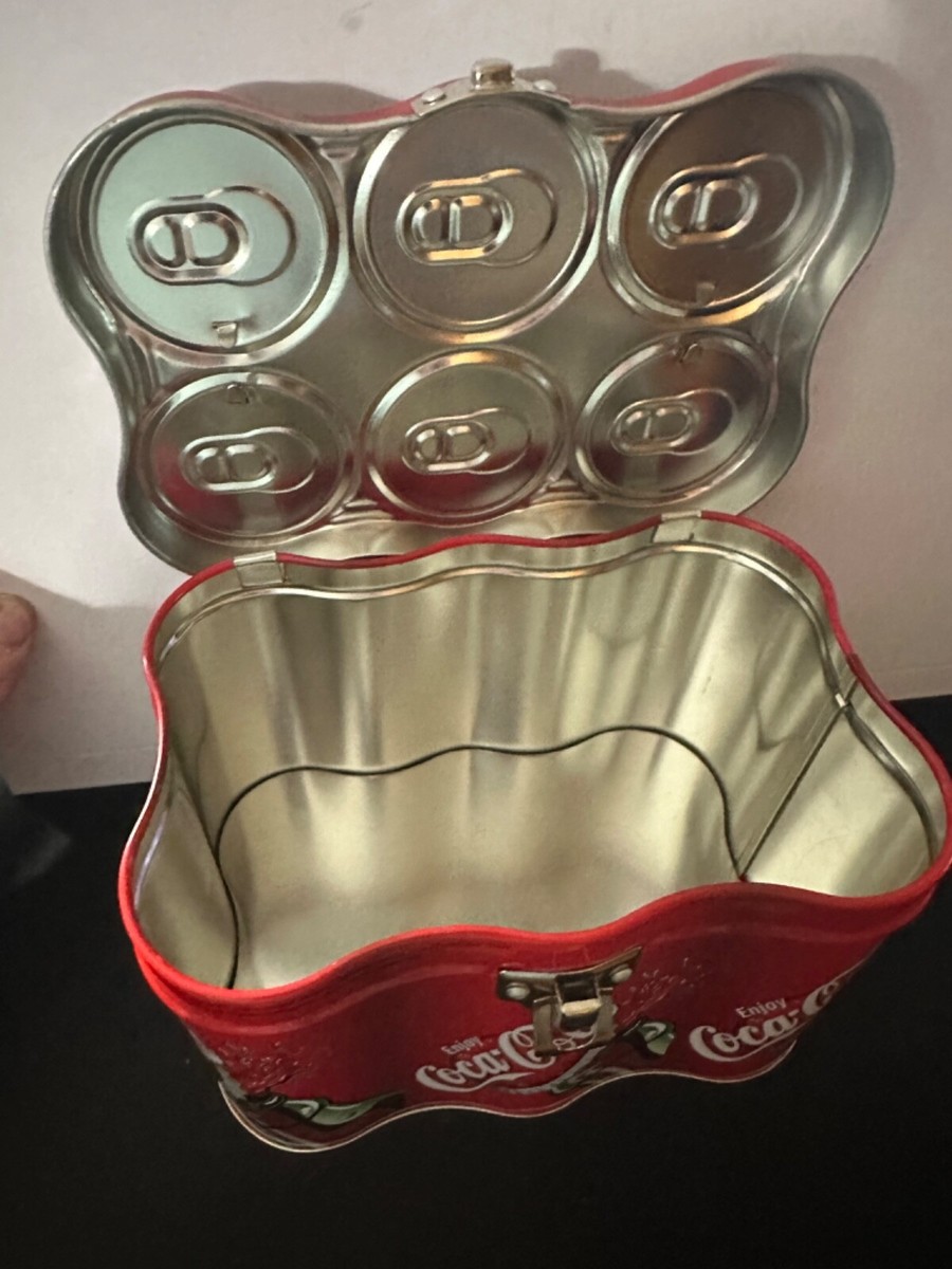 Coca-Cola - Coke Can 6 Pack Lunch Box Collectible Tin 6