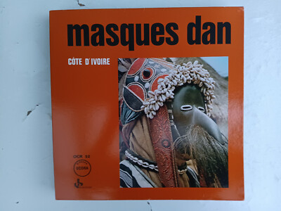 Schallplatte Vinyl LP, masques dan, Cote D'Ivoire