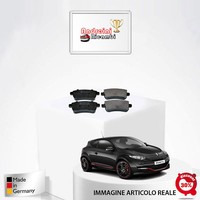 Set 4 BremsbeläGe Hinten Renault Megane 1.9 DCI 96KW Von 2008-> 111021